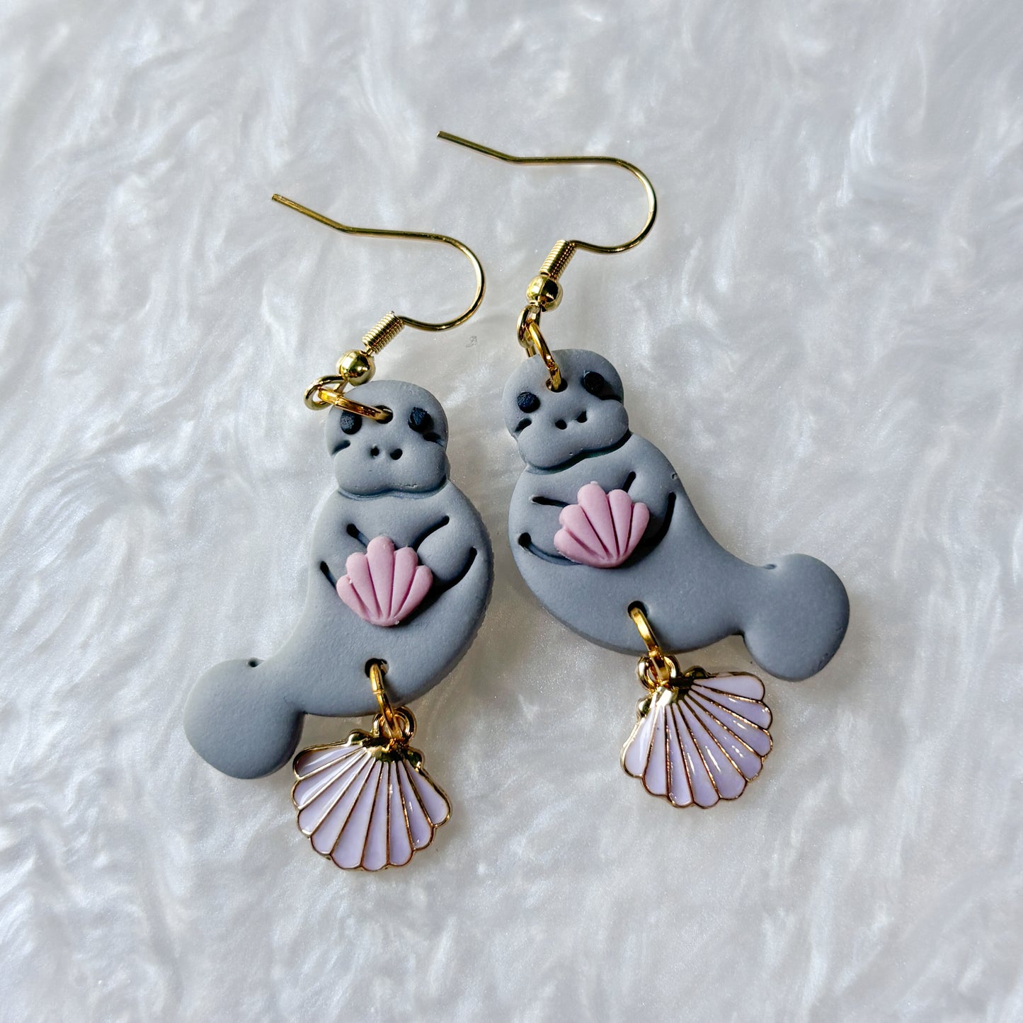 MANATEE EARRINGS