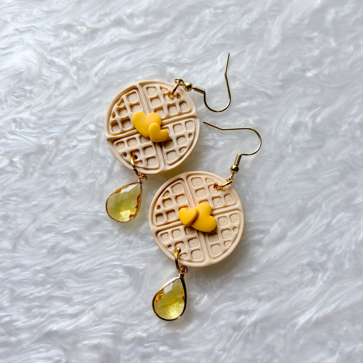 WAFFLE EARRINGS