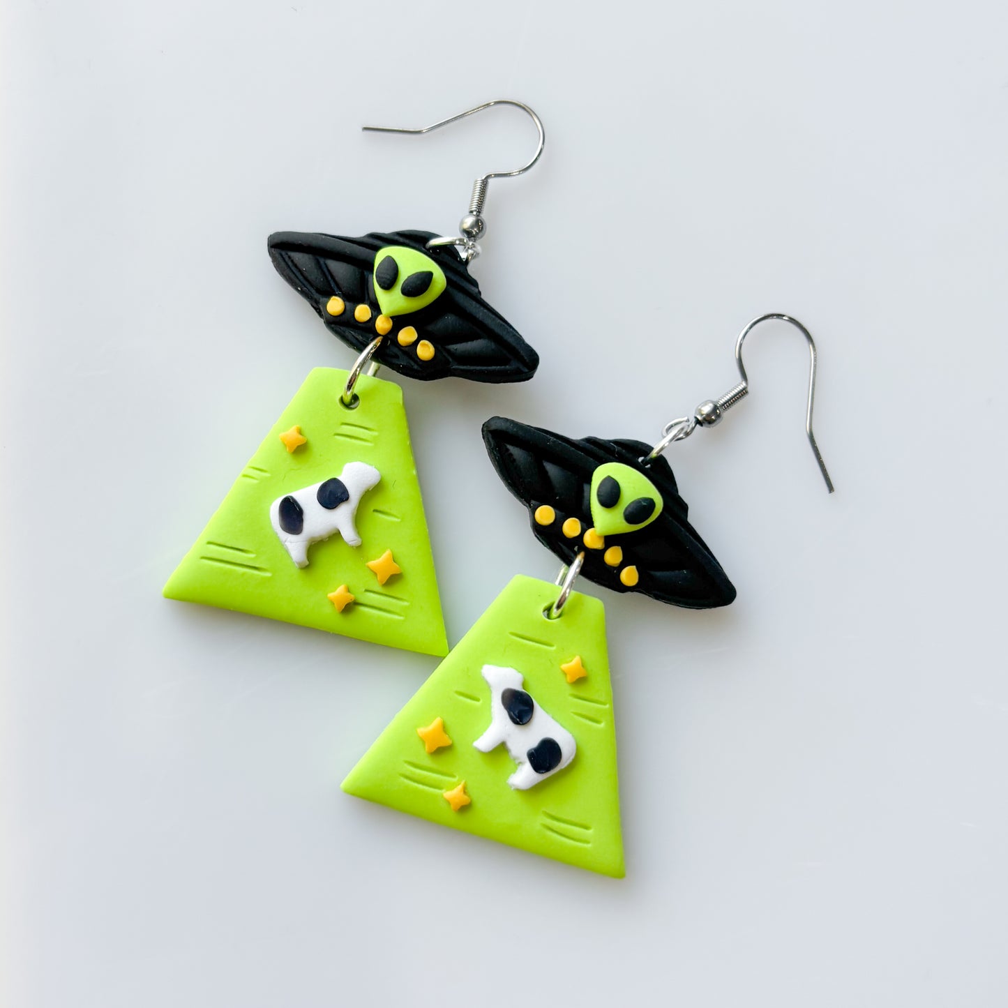 UFO ALIEN EARRINGS