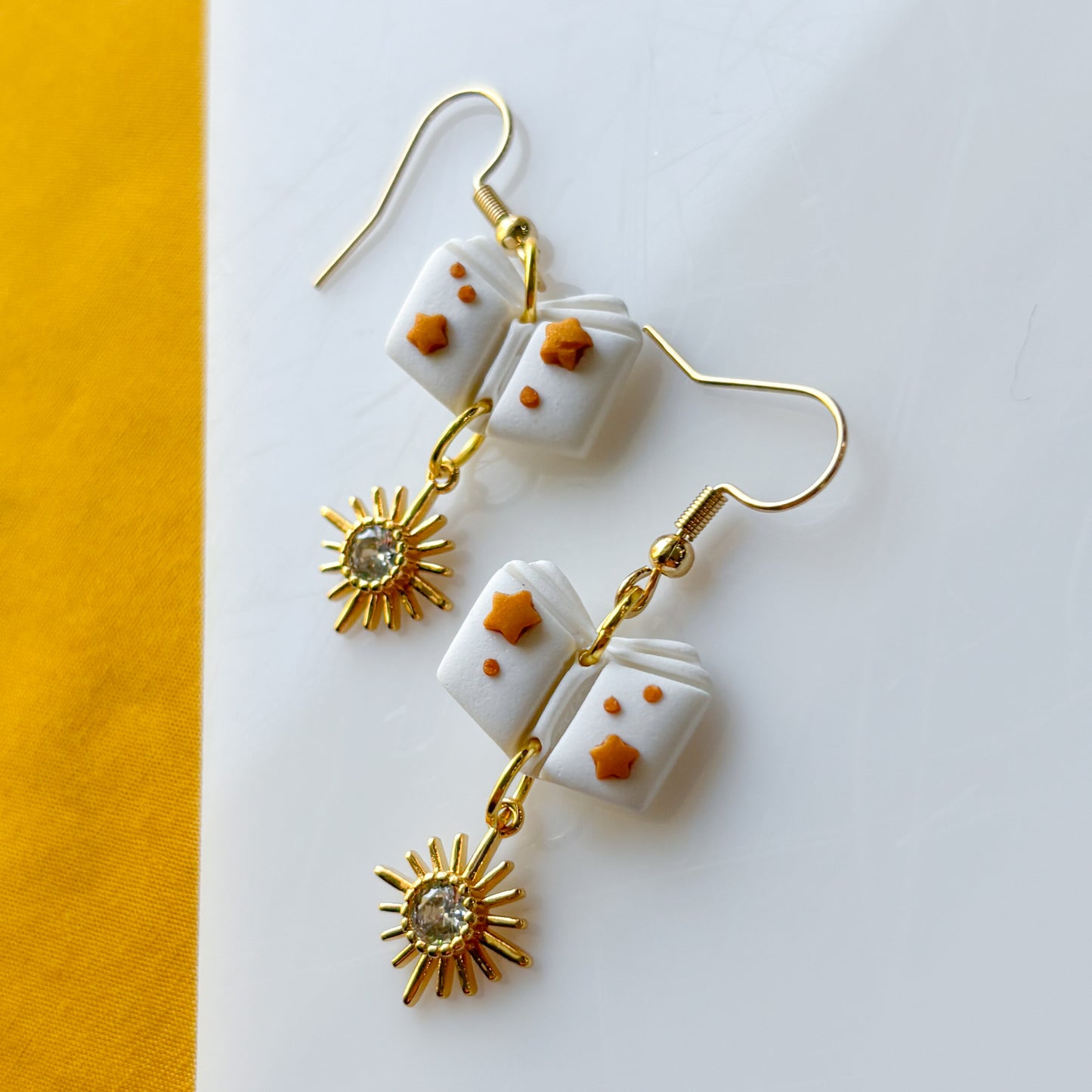 CELESTIAL BOOK EARRINGS