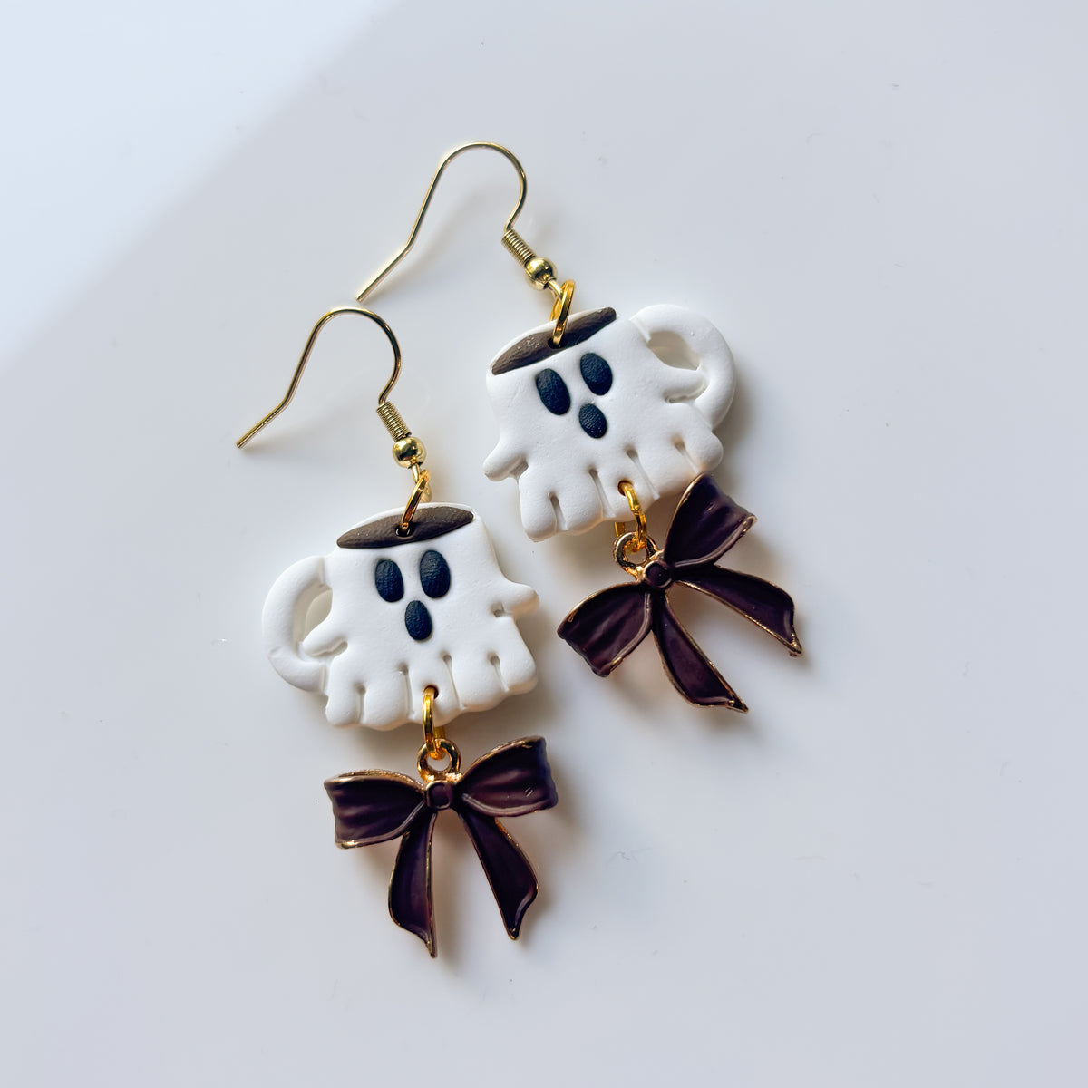 COFFEE CUP GHOST EARRINGS