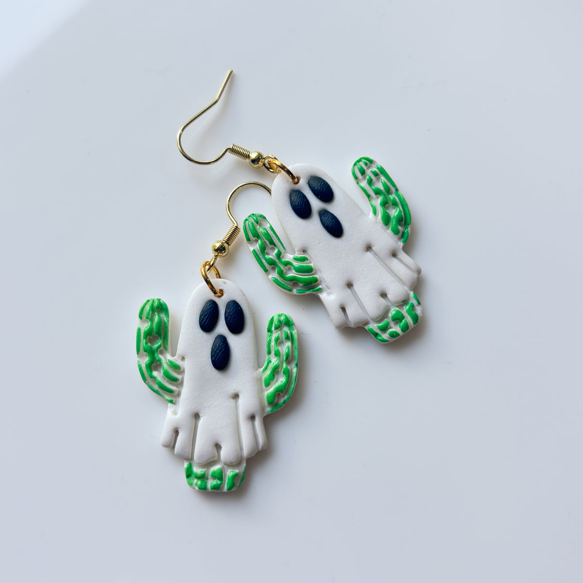 CACTI GHOST EARRINGS