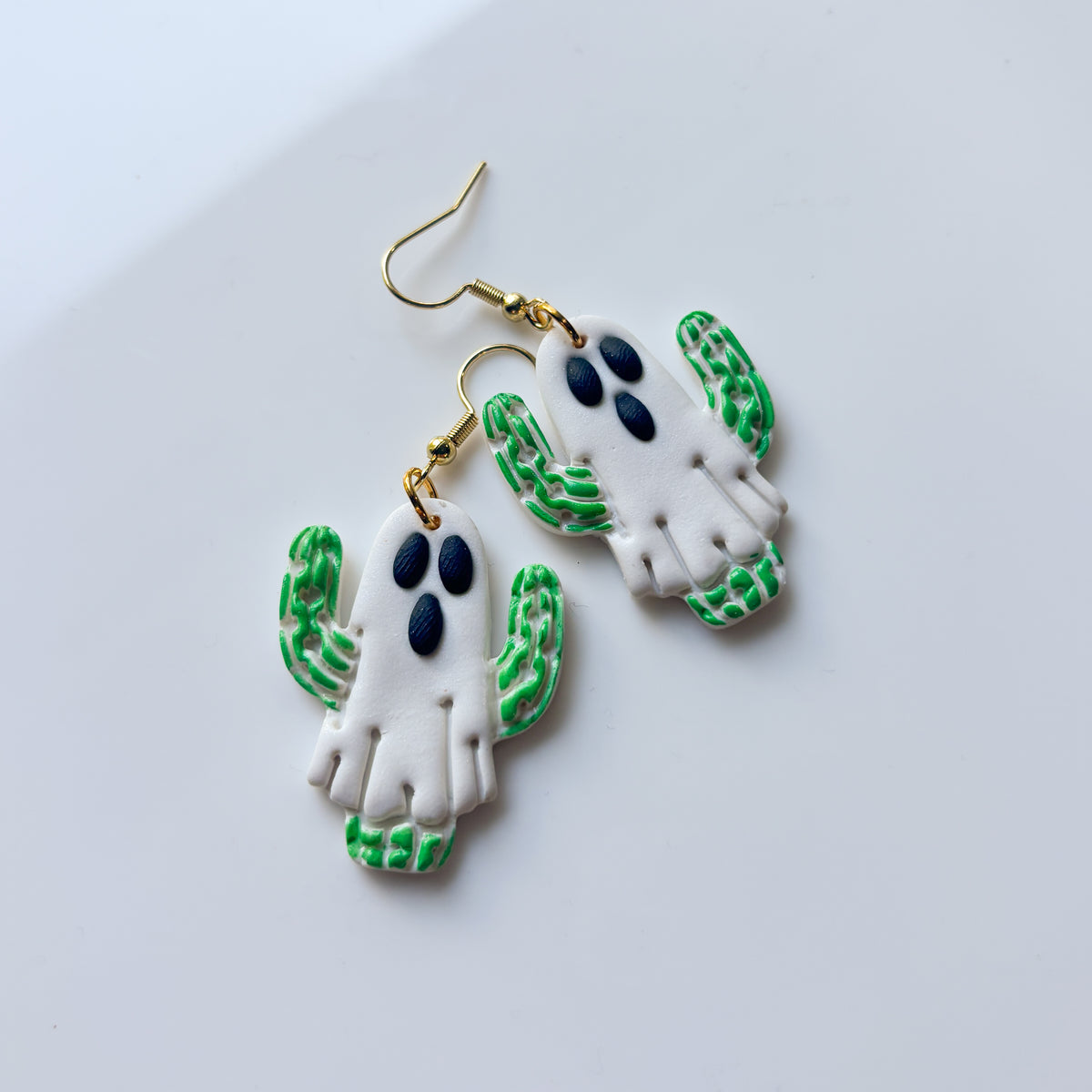 CACTI GHOST EARRINGS