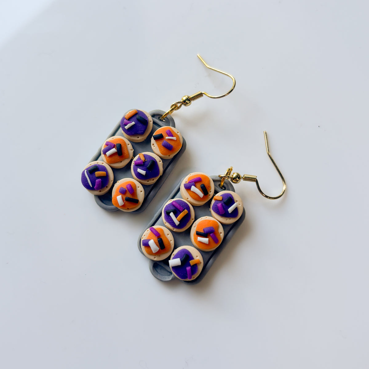 HALLOWEEN FROSTED COOKIE TRAY EARRINGS