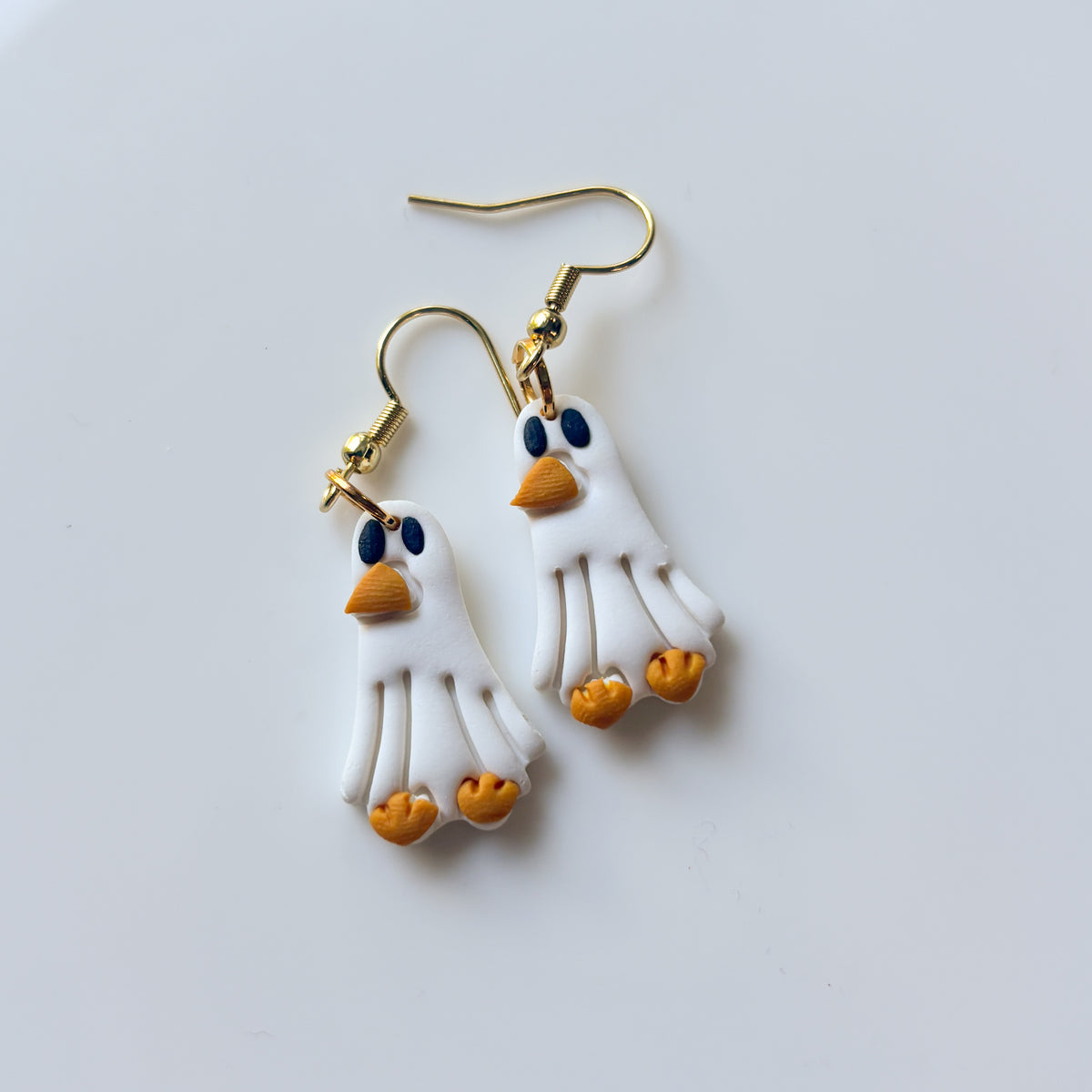 DUCK GHOST EARRINGS