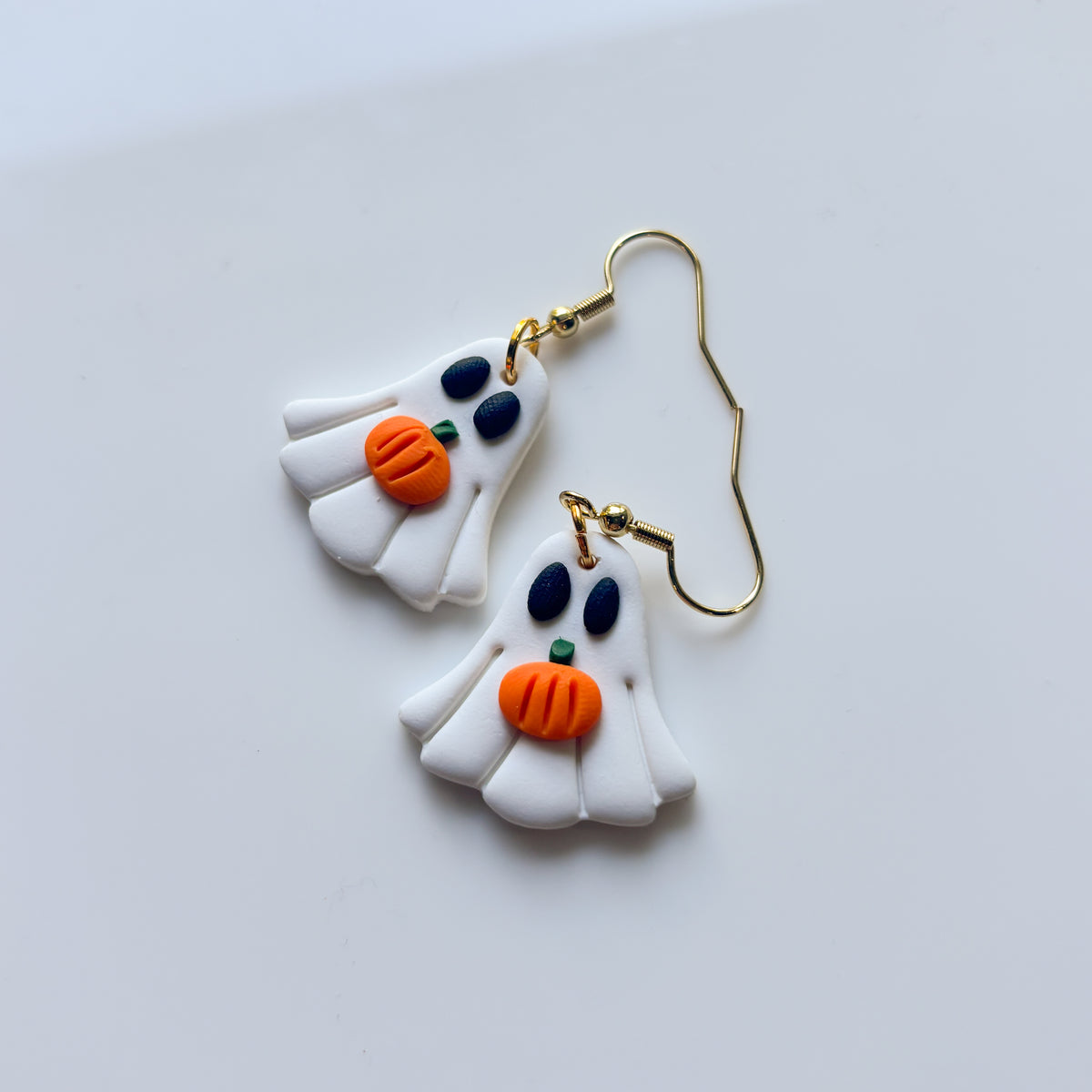 PUMPKIN GHOST EARRINGS