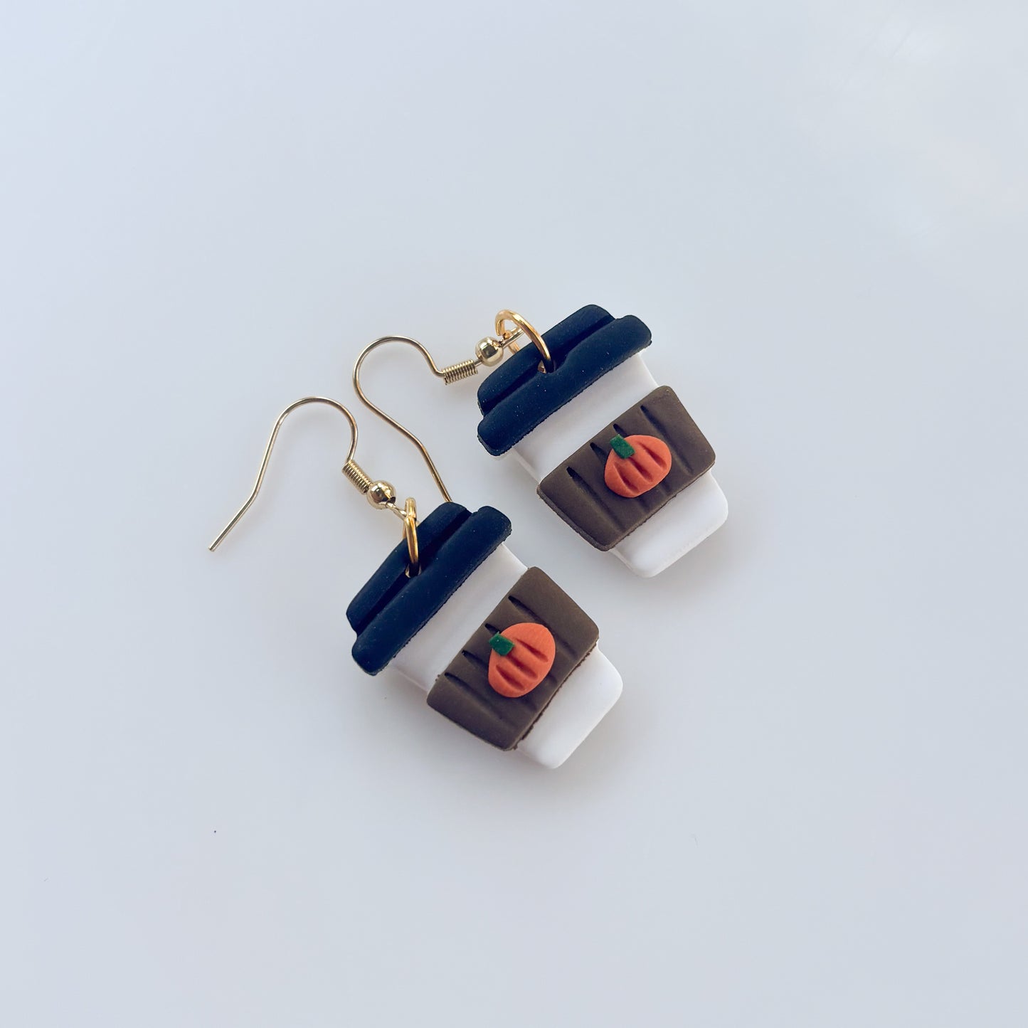 PUMPKIN SPICE LATTE EARRINGS