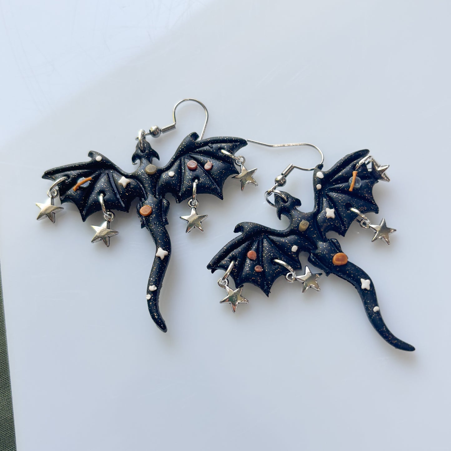 SPACE DRAGON EARRINGS