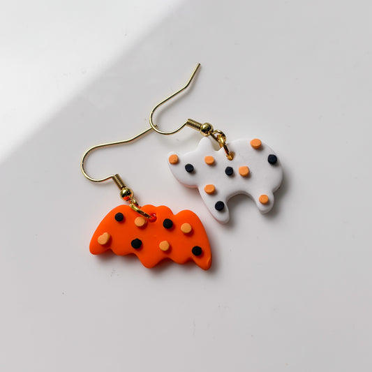 HALLOWEEN ANIMAL COOKIE EARRINGS