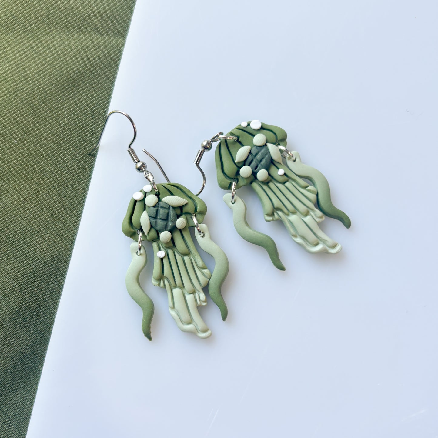 TURTLE JELLYFISH EARRINGS