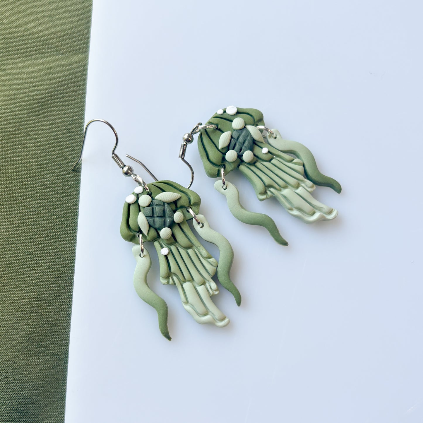 TURTLE JELLYFISH EARRINGS