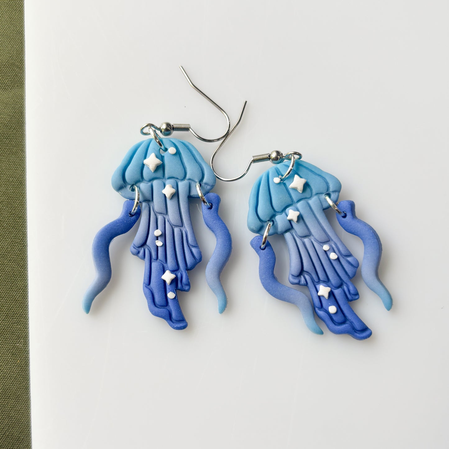 BLUE JELLYFISH EARRINGS