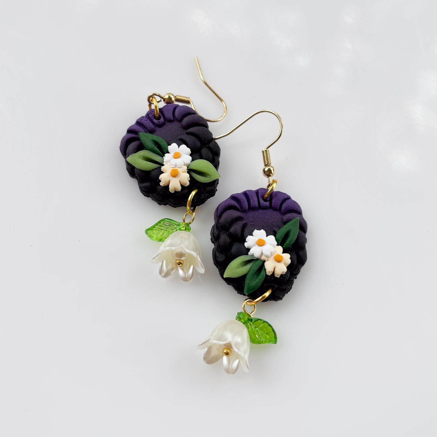 BLACKBERRY EARRINGS