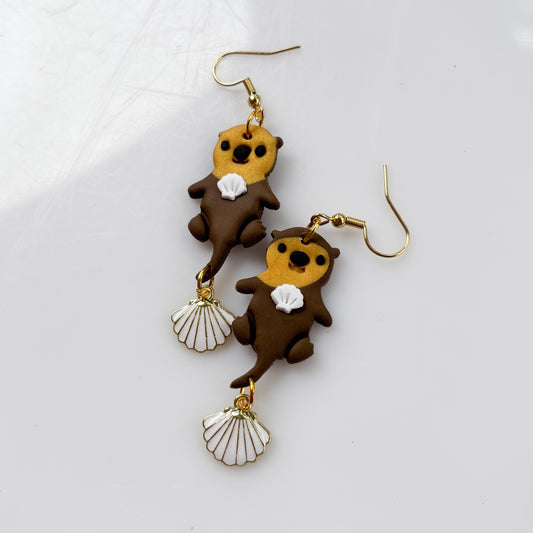 OTTER EARRINGS