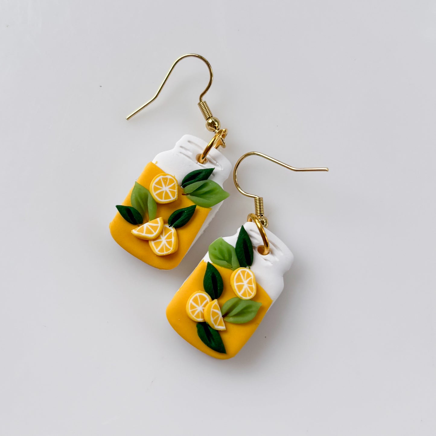 LEMONADE JAR EARRINGS