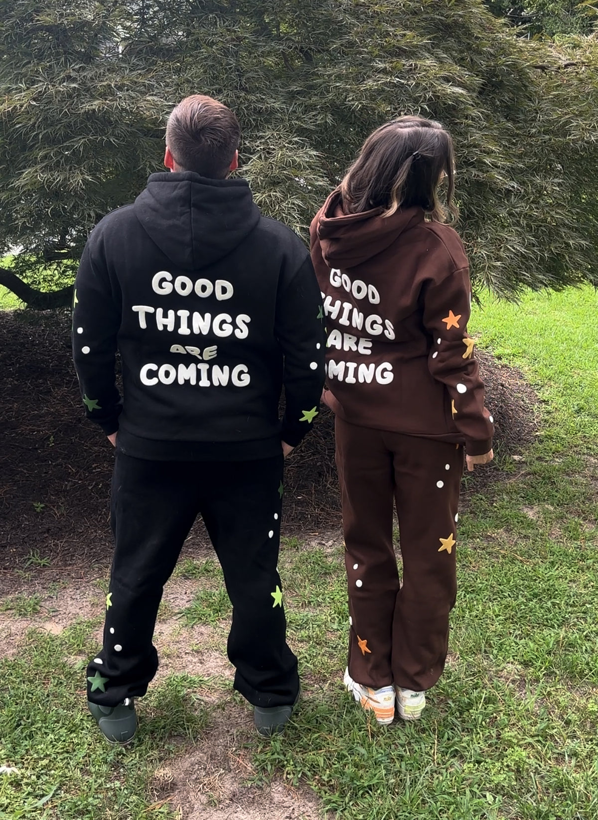 ‘GOOD THINGS ARE COMING' SWEAT SUIT (HOODIE AND/OR SWEATS)