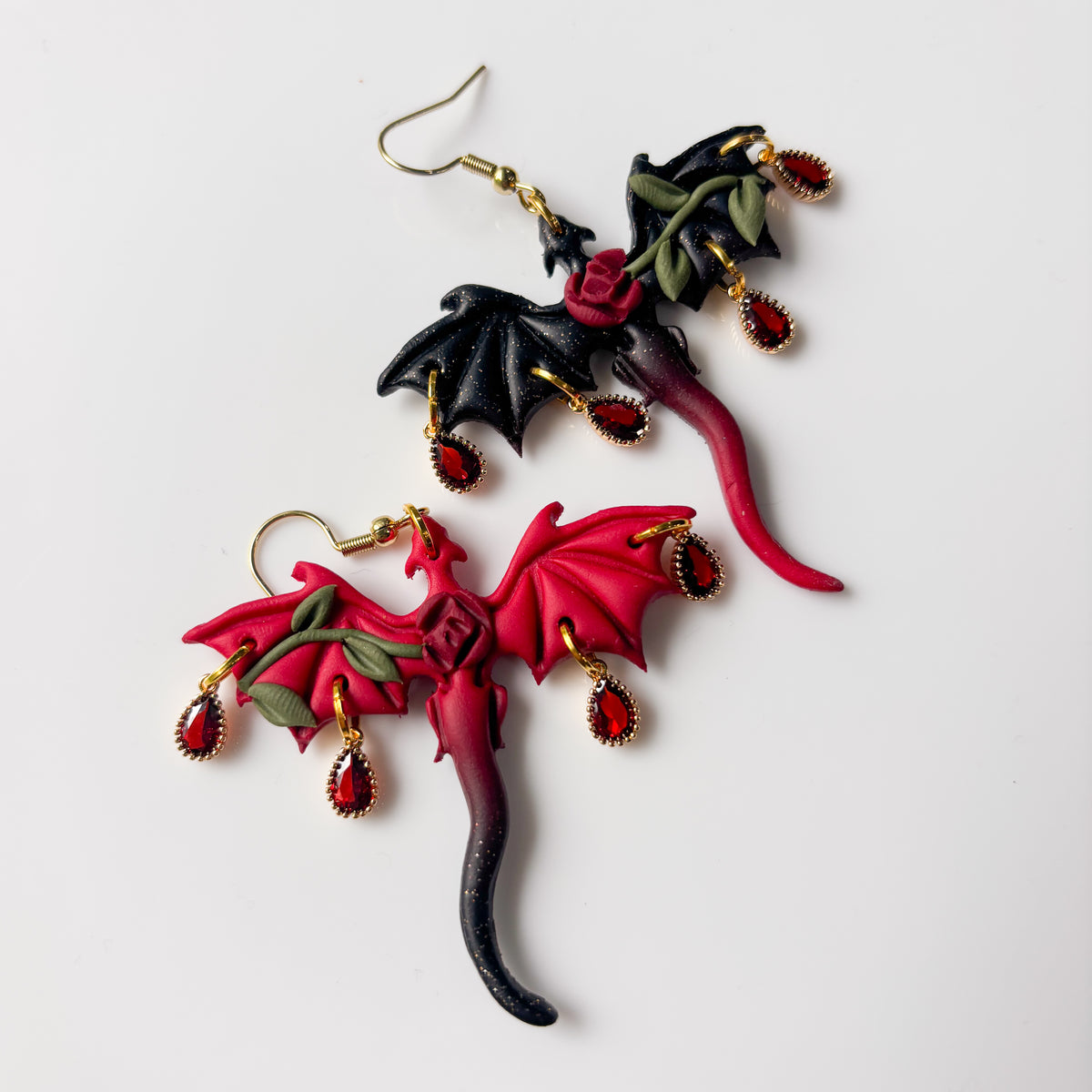 GOTHIC ROSE OMBRE DRAGONS