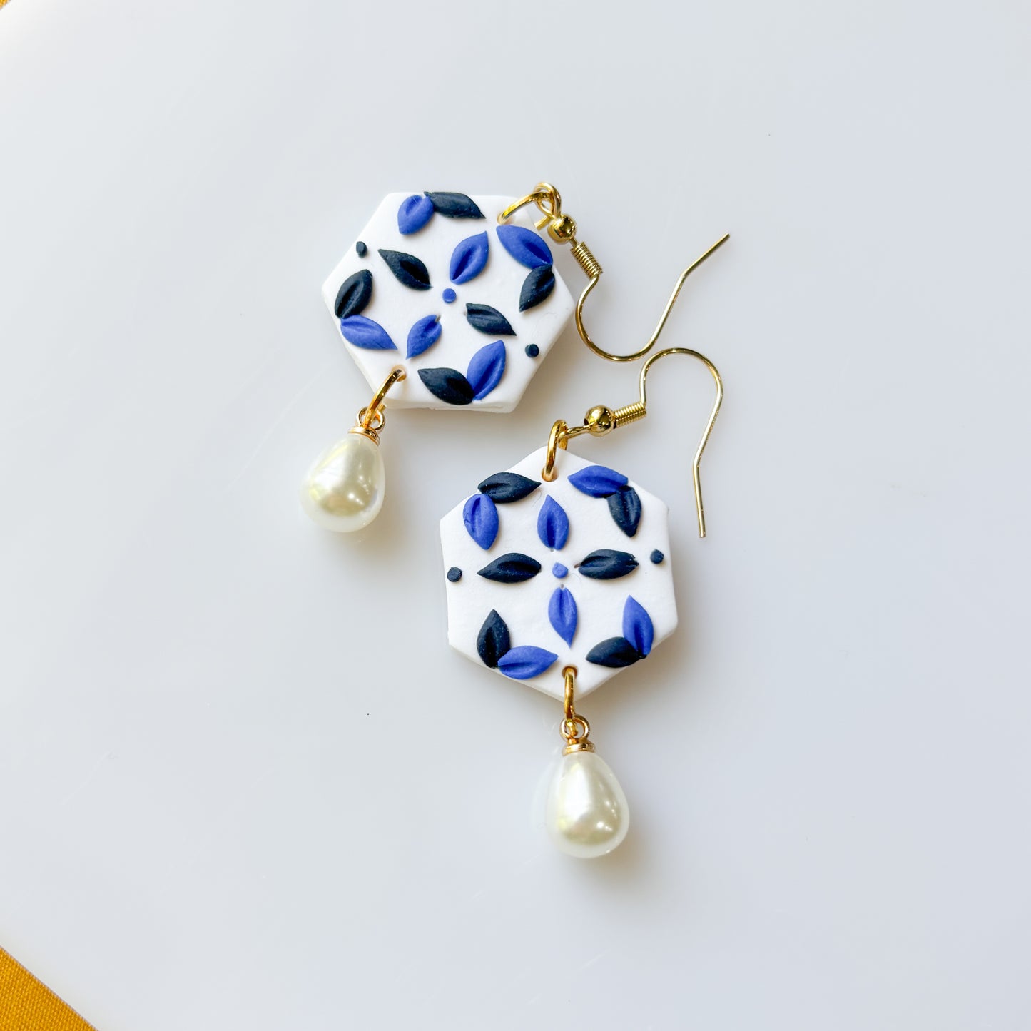 PORCELAIN TILE EARRINGS