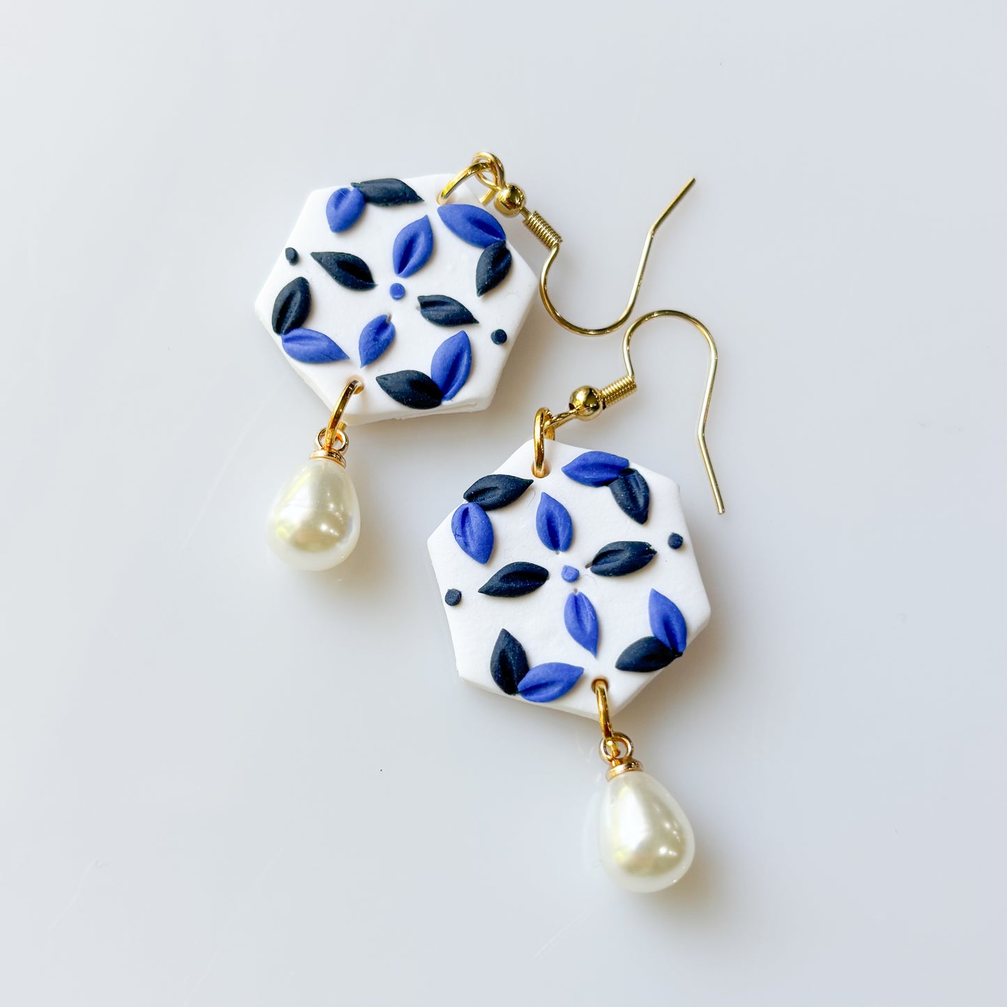 PORCELAIN TILE EARRINGS