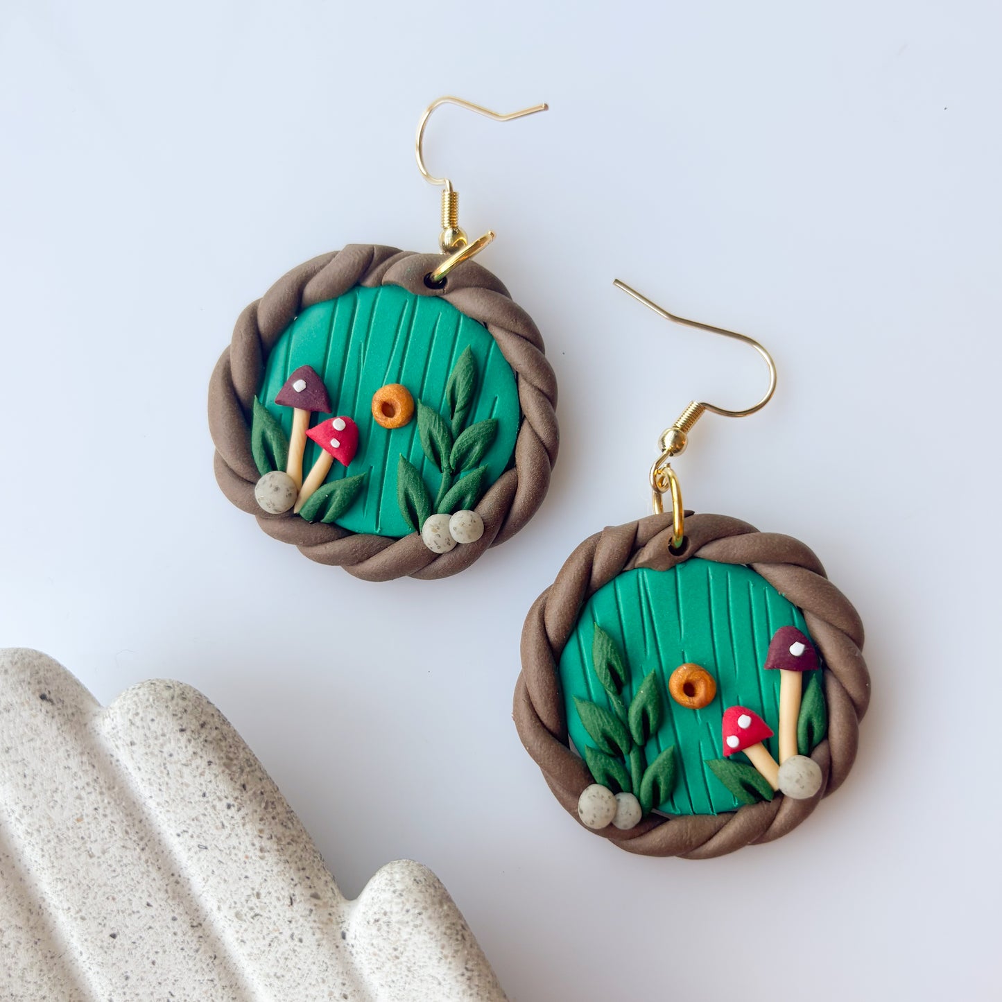 HOBBIT DOOR EARRINGS