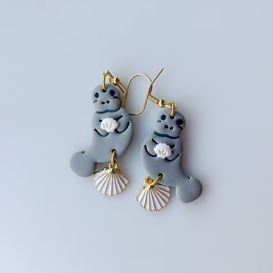 MANATEE EARRINGS