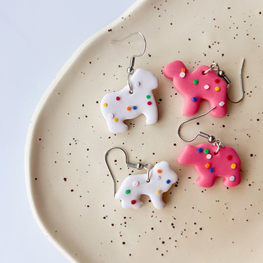 ANIMAL COOKIE EARRINGS