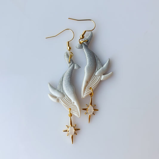 WHALE EARRINGS