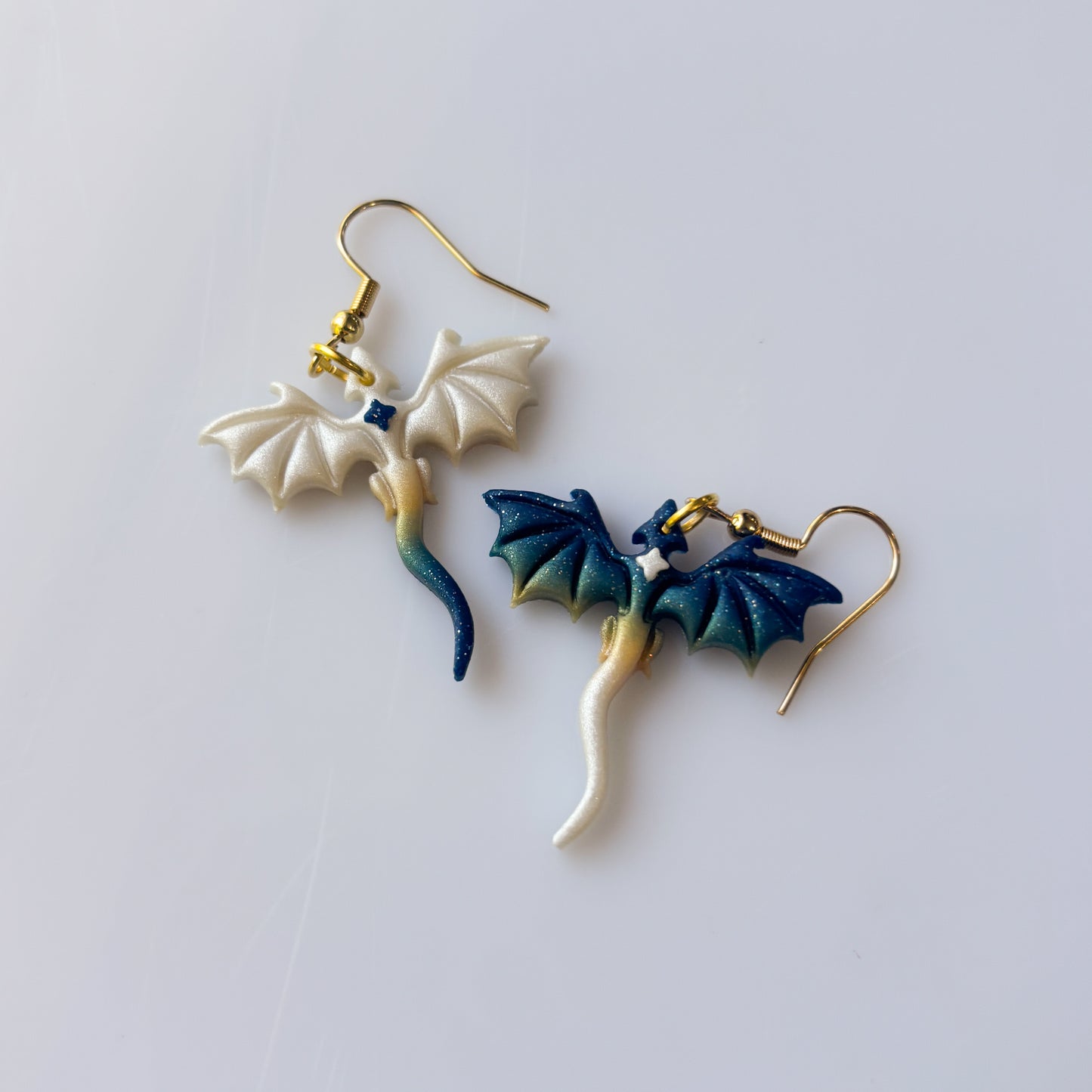 STARRY NIGHT DRAGON EARRINGS (MINI)
