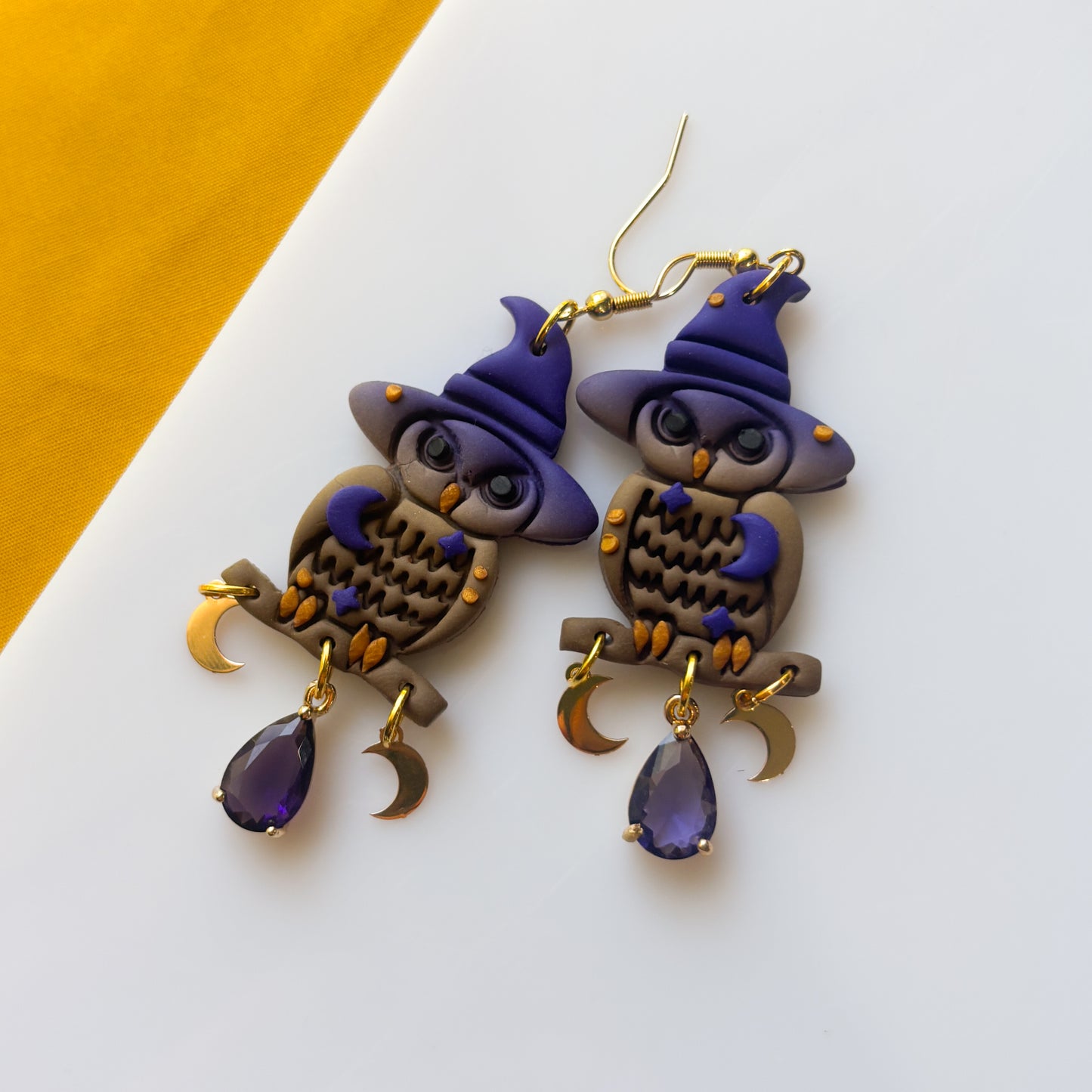 WIZARD OWL EARRINGS