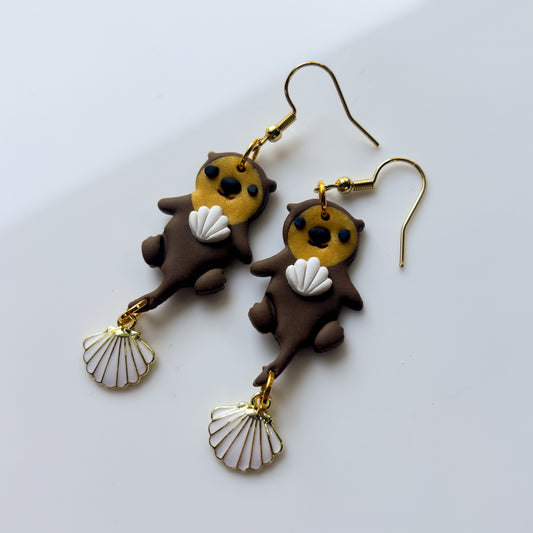 OTTER EARRINGS