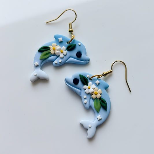 DOLPHIN EARRINGS