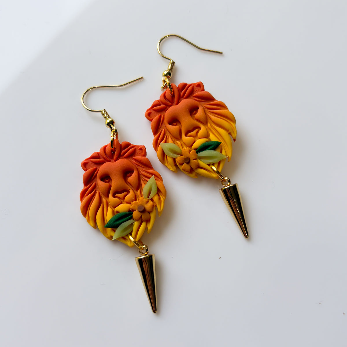 LION EARRINGS