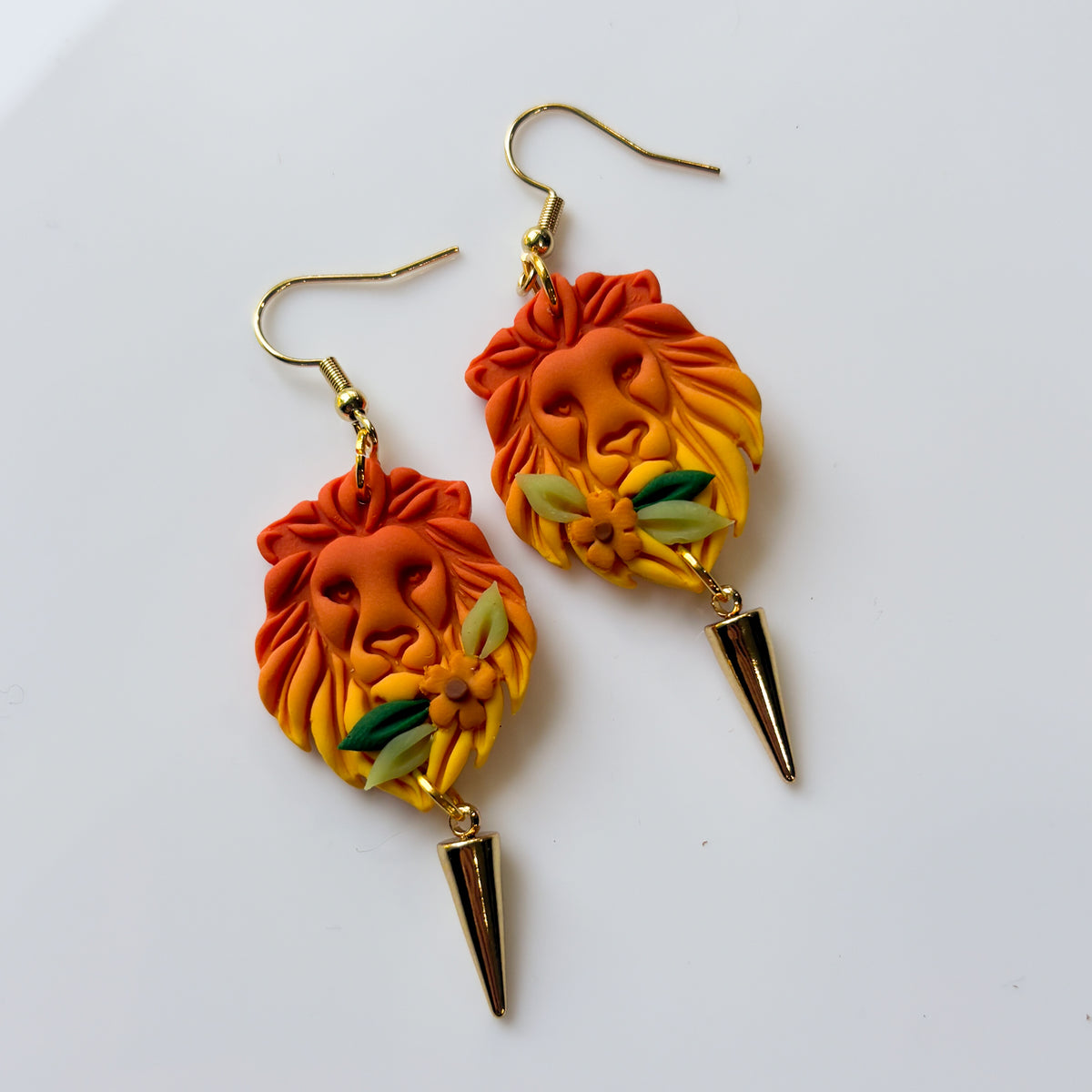LION EARRINGS