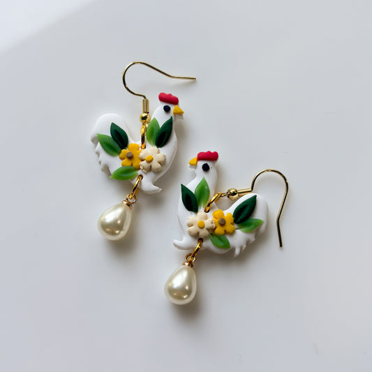 CHICKEN EARRINGS