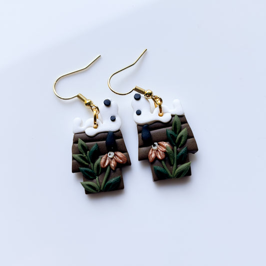 DOGHOUSE FRIEND & VINE EARRINGS