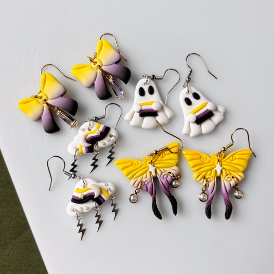 NONBINARY PRIDE EARRINGS