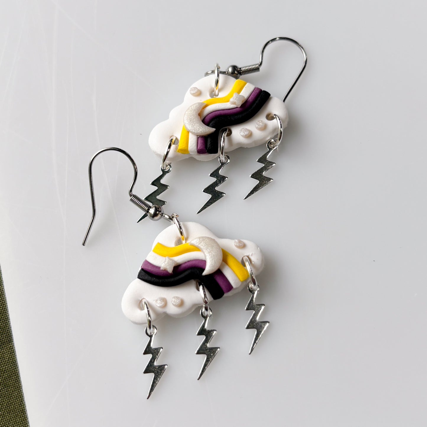 NONBINARY PRIDE EARRINGS