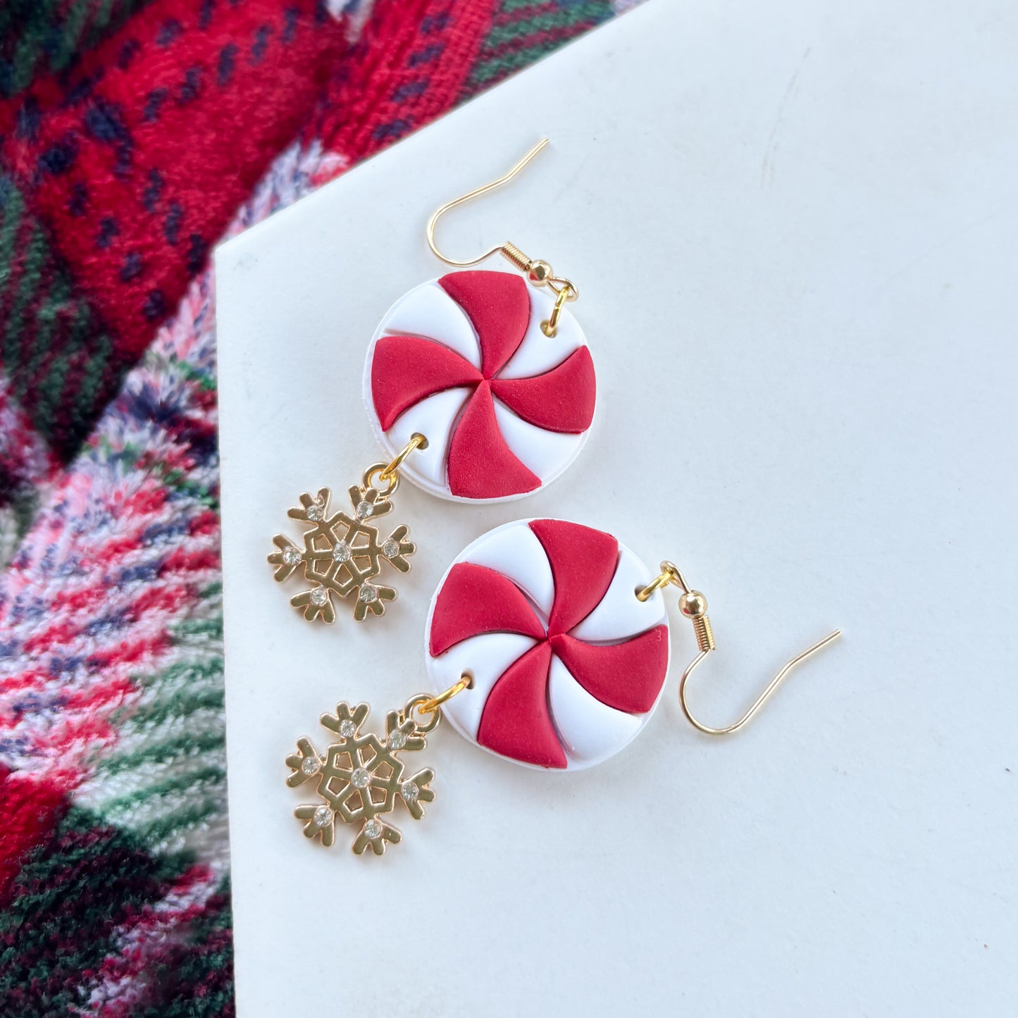 PEPPERMINT EARRINGS
