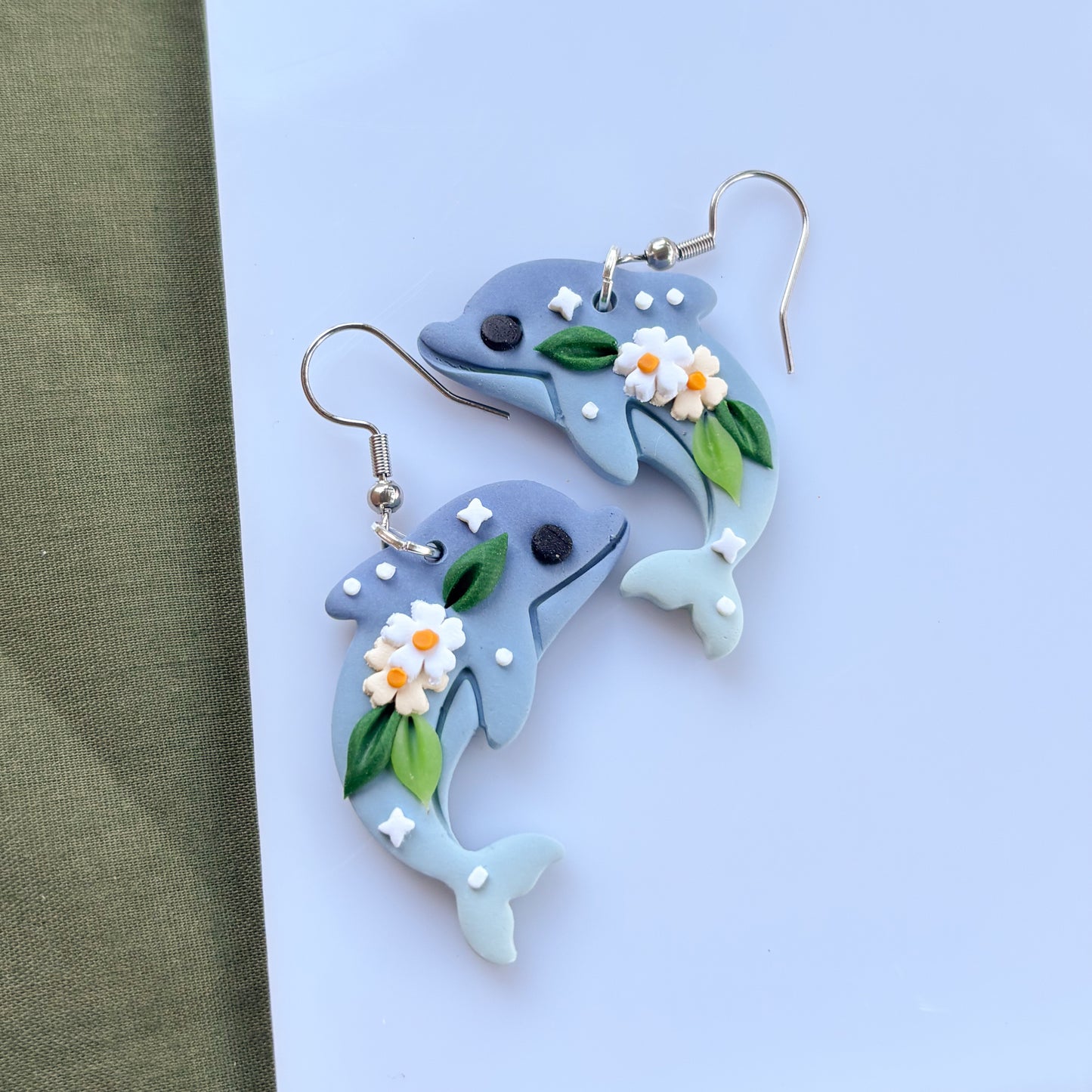 DOLPHIN EARRINGS
