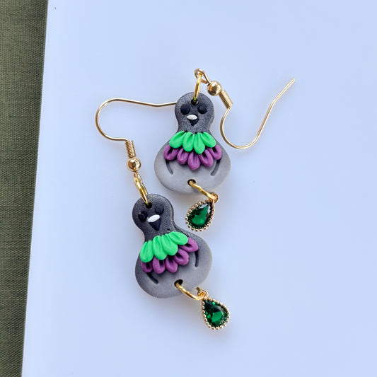 LIL PIGEON EARRINGS