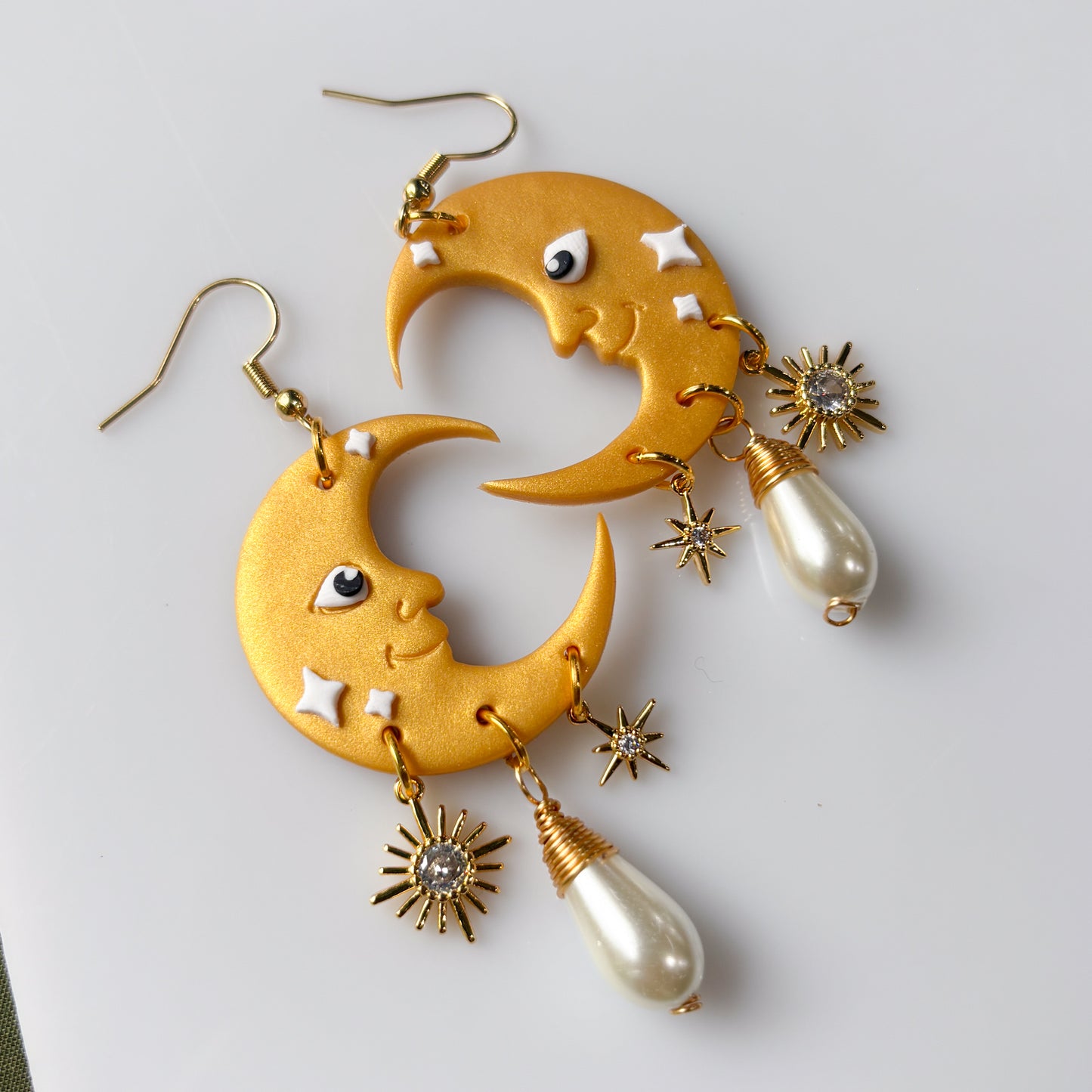 CRESCENT MOON EARRINGS