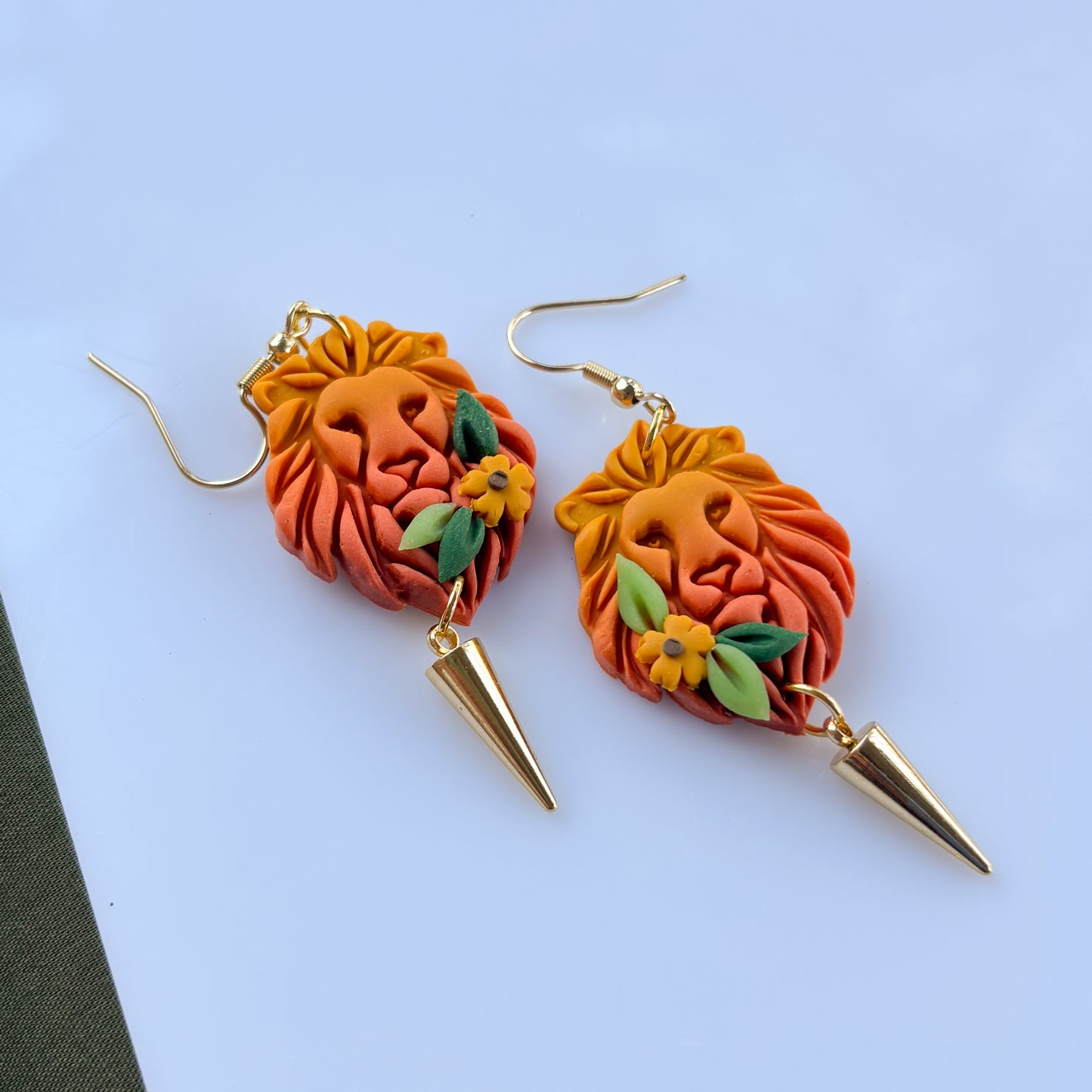 LION EARRINGS