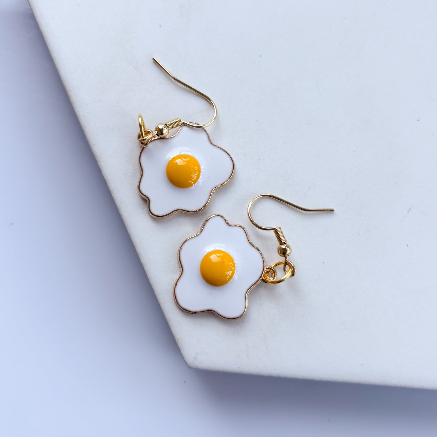 EGG CHARM EARRINGS