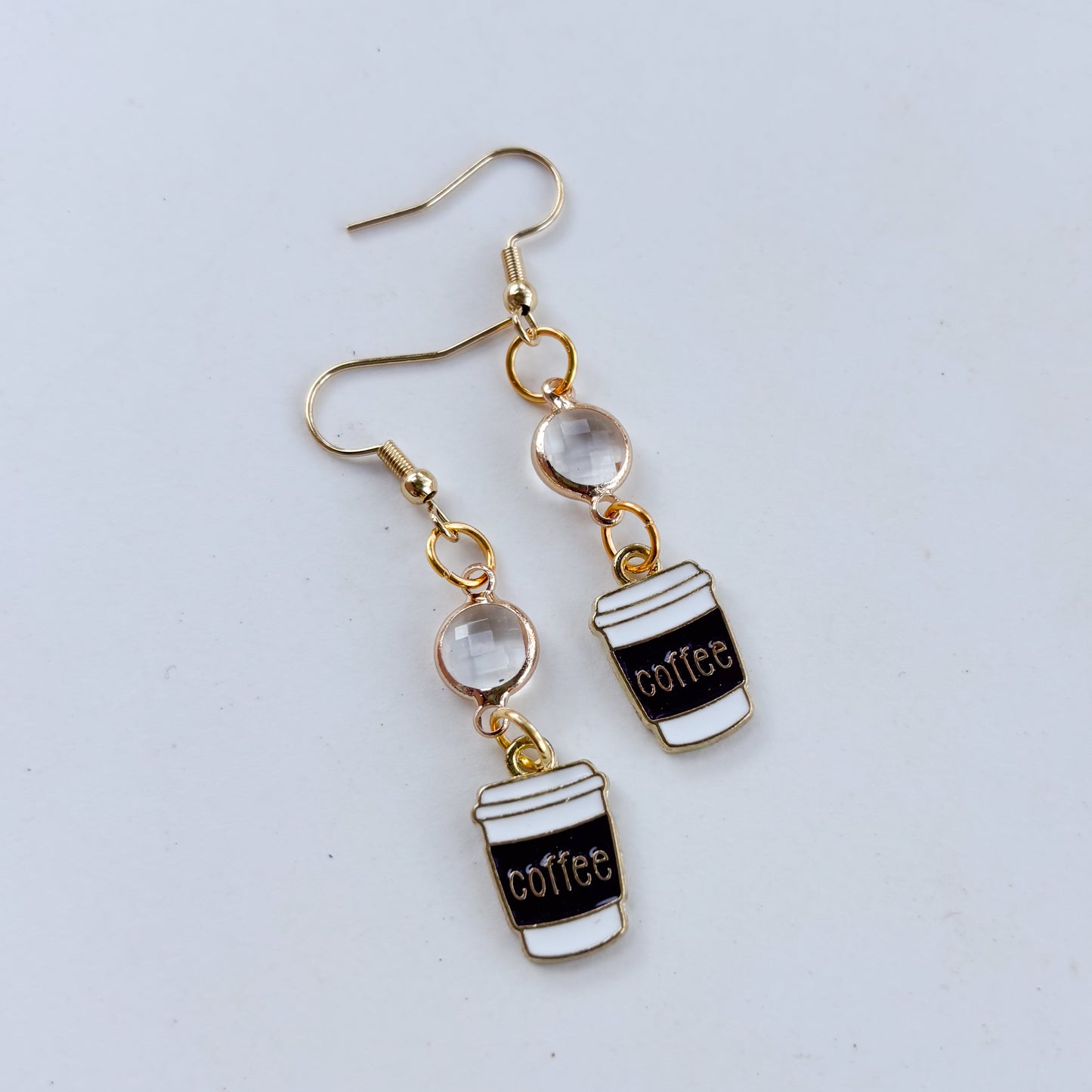 COFFEE CHARM EARRINGS