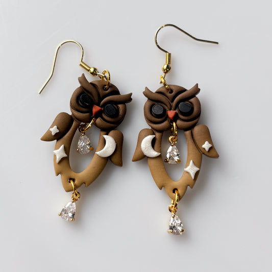NIGHT OWL EARRINGS