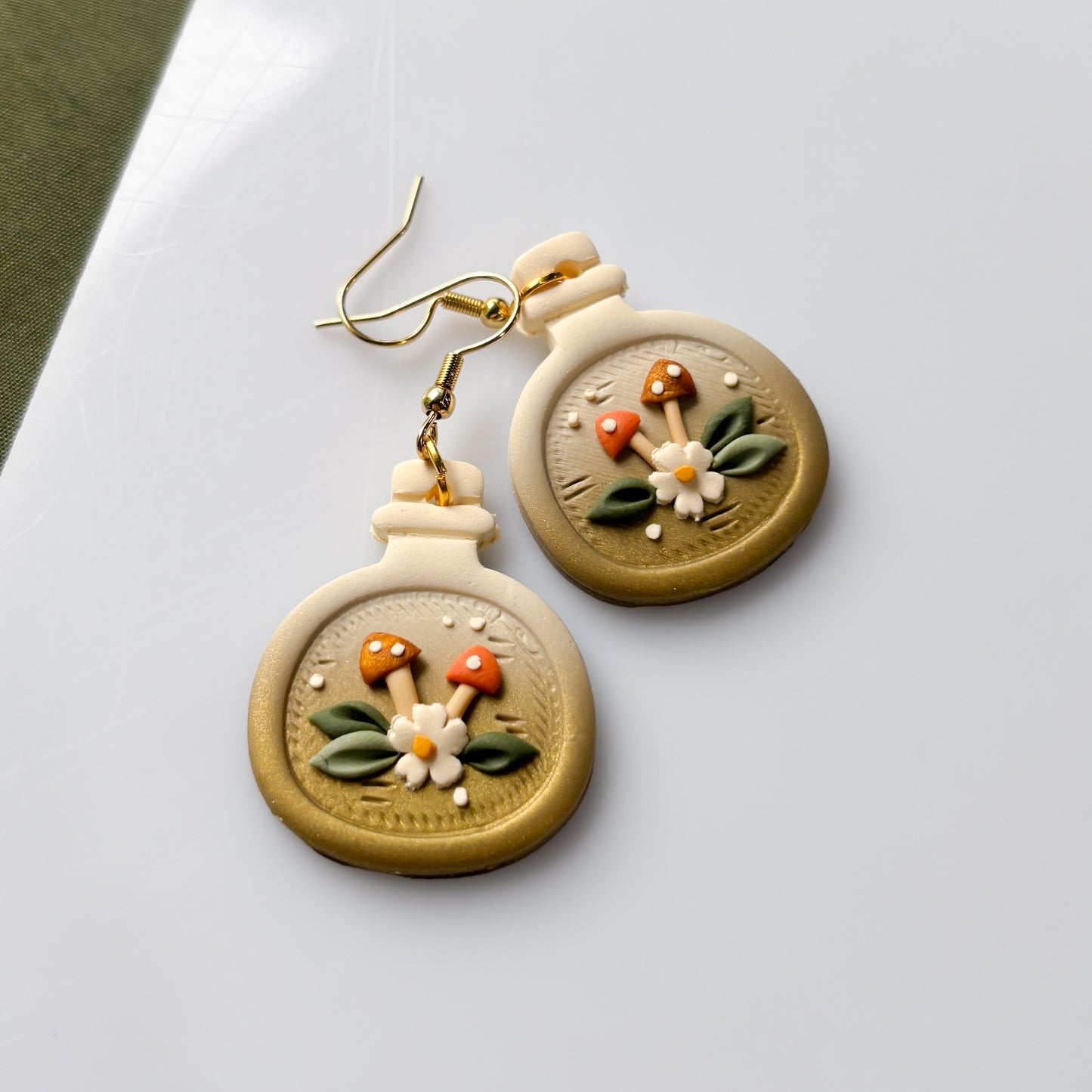 MUSHROOM POTION EARRINGS