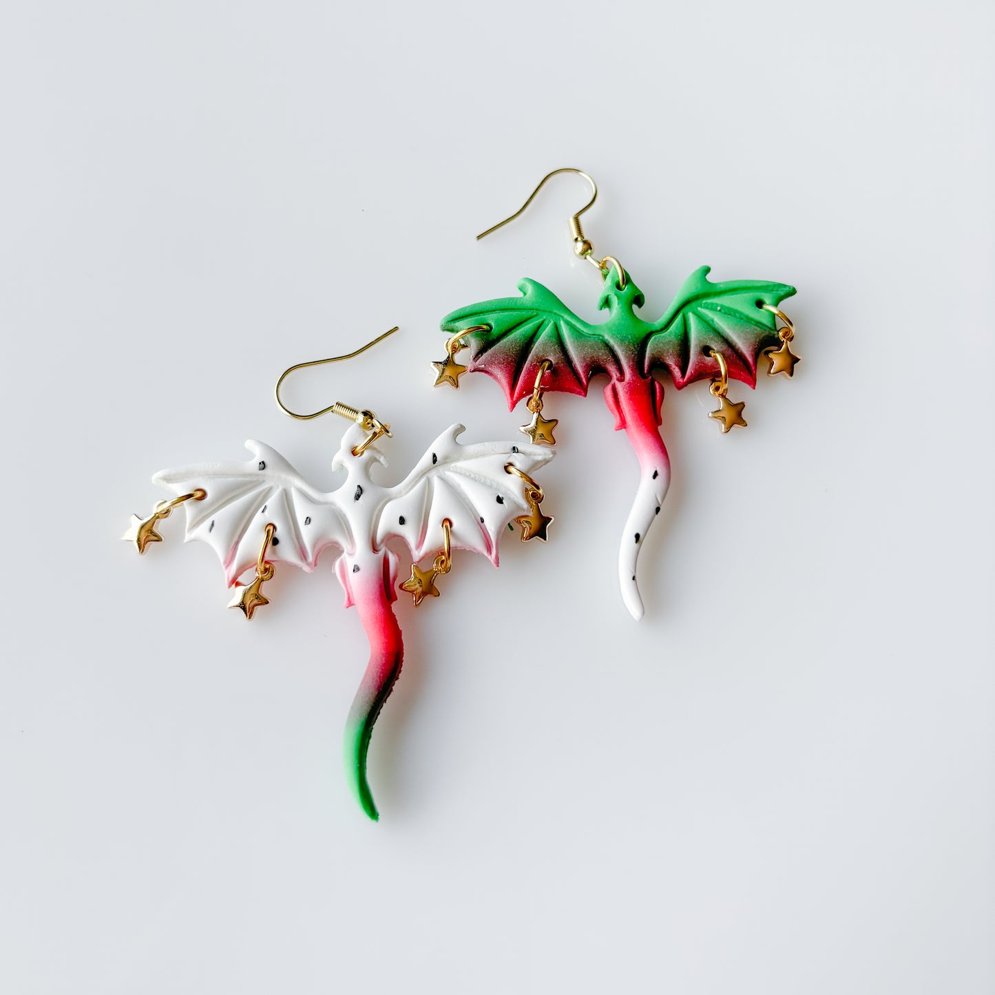 DRAGONFRUIT DRAGON EARRINGS