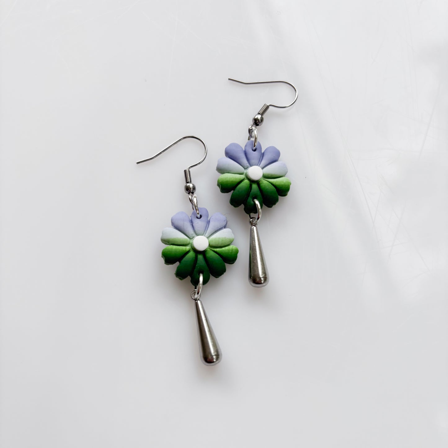 GENDERQUEER PRIDE EARRINGS (FLOWERS)