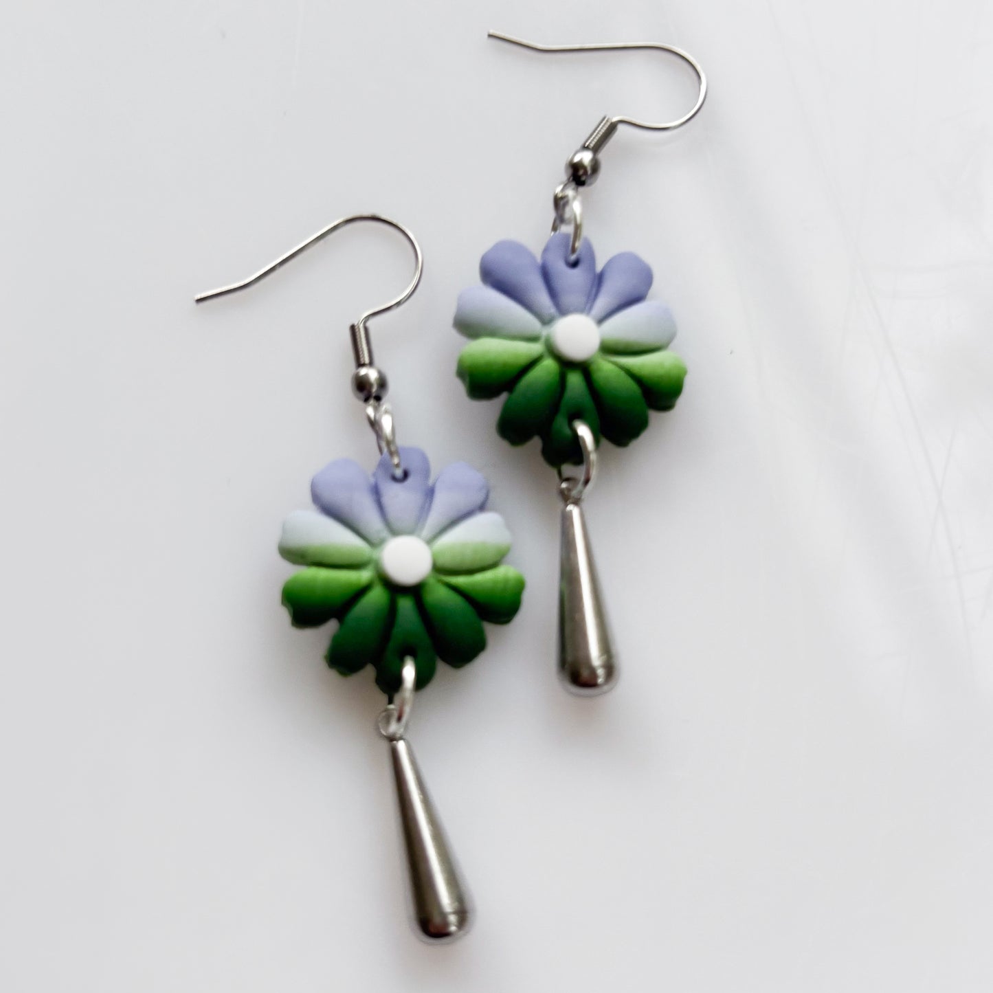 GENDERQUEER PRIDE EARRINGS (FLOWERS)
