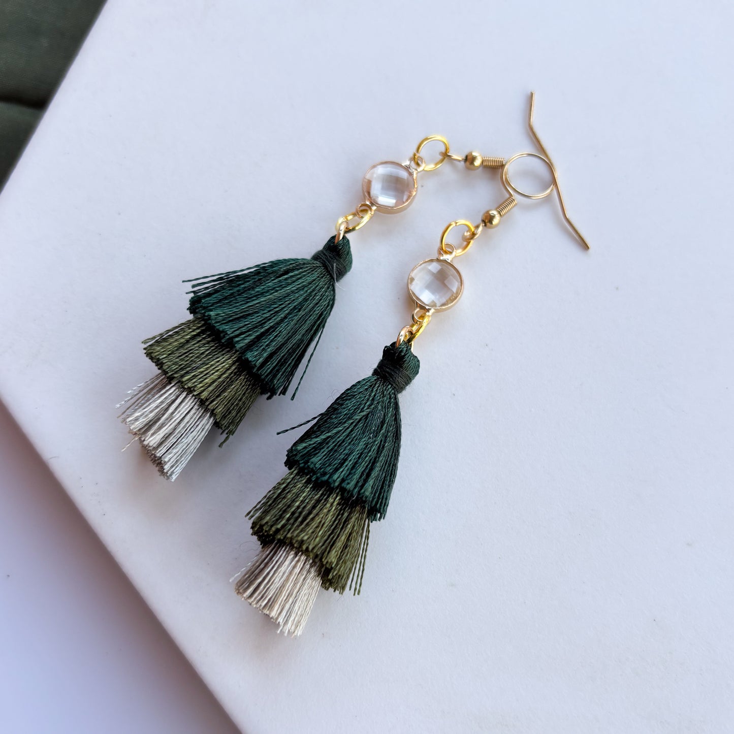 TASSEL CHARM EARRINGS